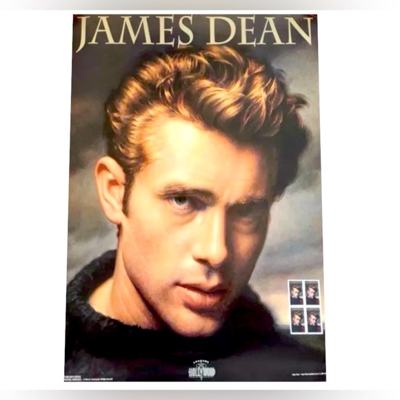 JAMES DEAN Legends of Hollywood 1996 USPS Stamp Collectible Poster size18x24NEW - Picture 2 of 6